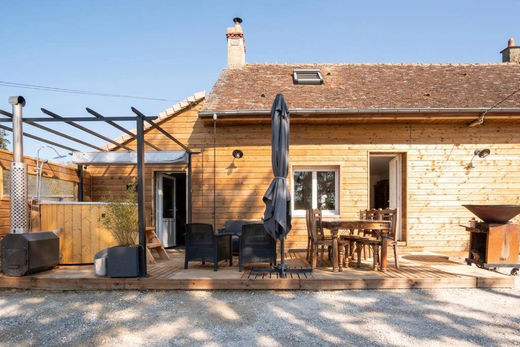 Relaxing Cottage Bain Nordique Ancinnes Exterior foto
