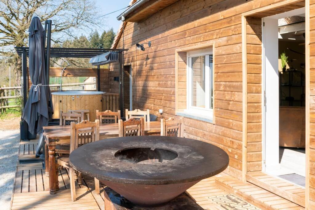 Relaxing Cottage Bain Nordique Ancinnes Exterior foto